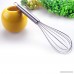 Honbay Set of 3 Kitchen Stainless Steel Whisks 8+10+12 for Beating Eggs Stir Butter Salad mix Flour and Blending Whisking - B06Y63RSZL